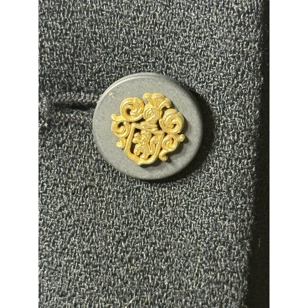 Vintage Jones New York Pure Wool Military Style Blazer NWT Size 14 - Picture 3 of 9